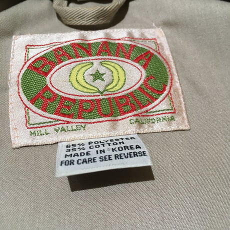 1980's〜 BANANA REPUBLIC Outdoor Vest