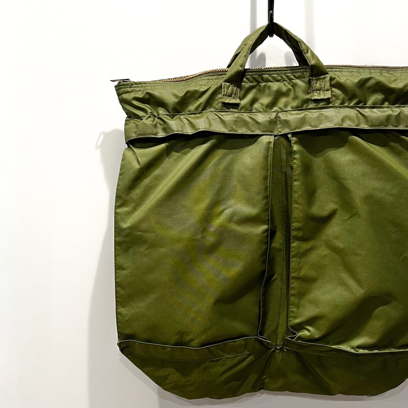 バッグ 60s 70s military USAF HELMET BAG 70s US AIR FORCE USAF HELMET BAG 3rd MODEL - RICUR