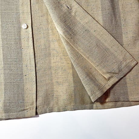 1960's De Luxe Rayon L/S Shirt Deadstock