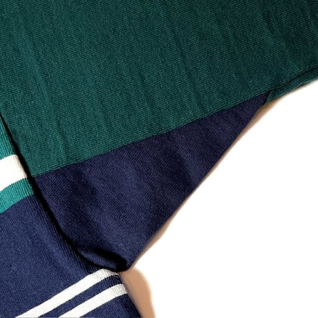 1980's THATCHER&CROSS Rugger L/S Tee Deadstock