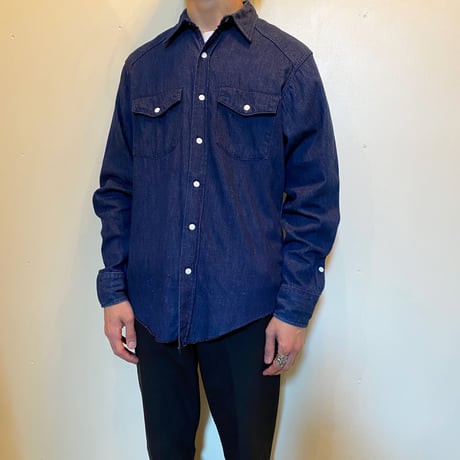 1950〜60's Dickies Denim Western L/S Shirt