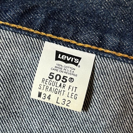 2000's〜 Levi's 505 Denim Pants Deadstock