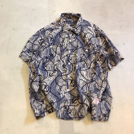1990's POLO SPORT Seersucker S/S Shirt