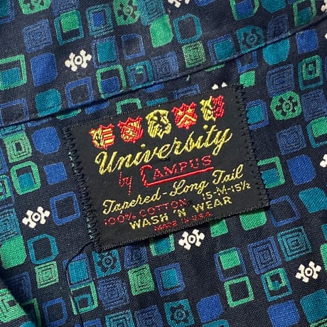 1960's CAMPUS L/S Shirt Deadstock