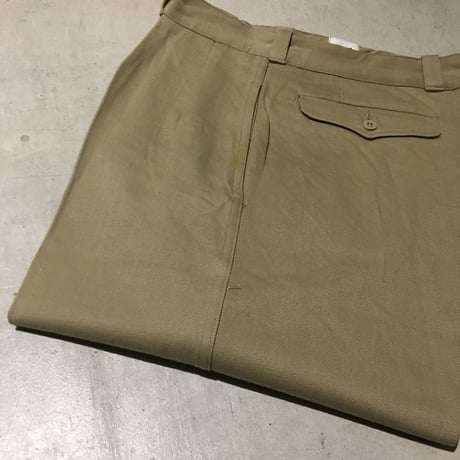 1950's〜 French Army M-52 Chino Trousers Deadstock