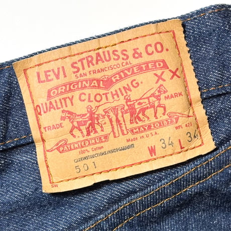 1980's Levi's 501 Denim Pants
