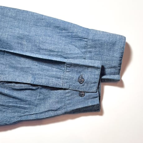 1960's US.NAVY Chambray L/S Shirt