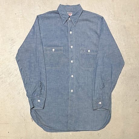 1950's OX-HIDE Chambray L/S Shirt