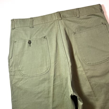 1950's USMC P-53 Herringbone Trousers Deadstock