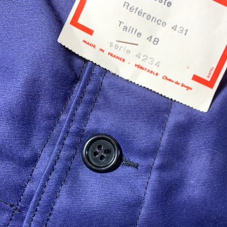 1950's Le Chaine des Vosges Moleskin Jacket Deadstock