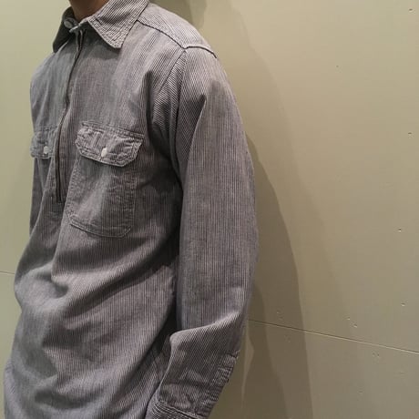 1950's HERCULES Hickory Pullover L/S Shirt
