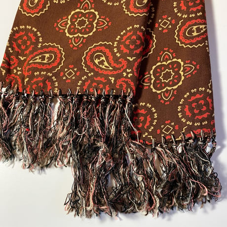 1950's〜 Unknown Rayon Scarf