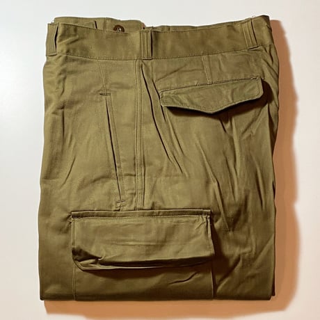 1950〜60's French Army M-47 Herringbone Trousers Deadstock