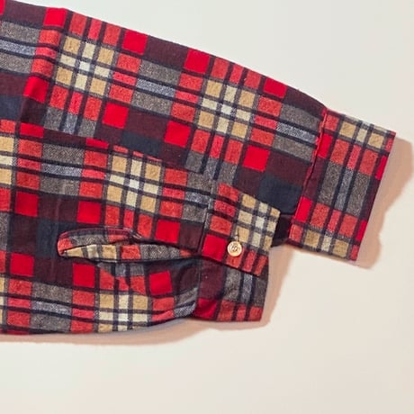1960's〜 DONLIN Flannel L/S Shirt Deadstock