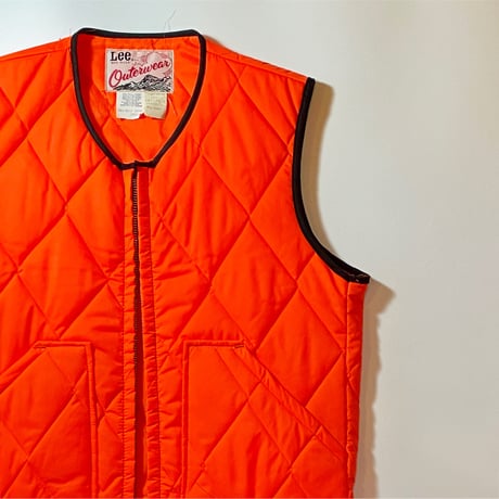 1980's Lee Quilting Vest Deadstock