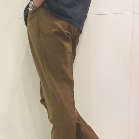1960's Goachman Ltd. Velours Tapered Pants