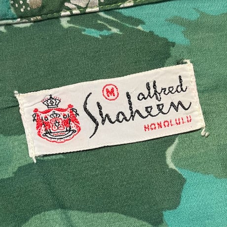 1950's Alfred Shaheen S/S Shirt