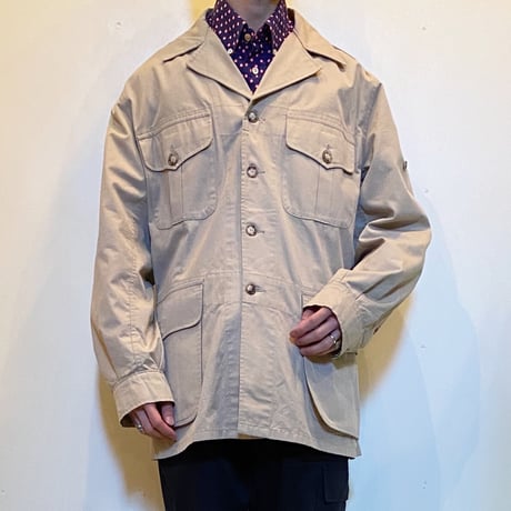 1980's Willis&Geiger×Eddie Bauer Safari Jacket