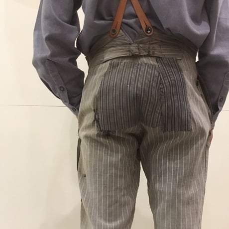 1930's St.Michel Cotton Patchwork Trousers