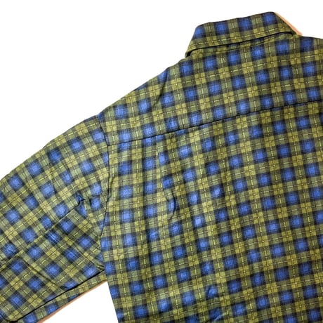 1960's Sport Shirt Flannel L/S Shirt Deadstock