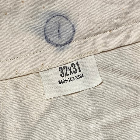 1960's US.ARMY Chino Trousers Deadstock