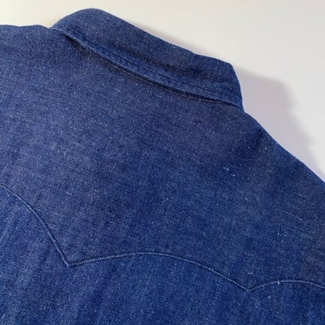 1950〜60's Dickies Denim Western L/S Shirt