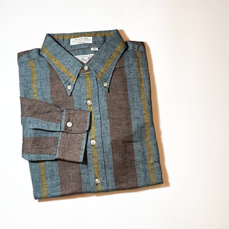1960's Tru Fit Herringbone L/S Shirt Deadstock