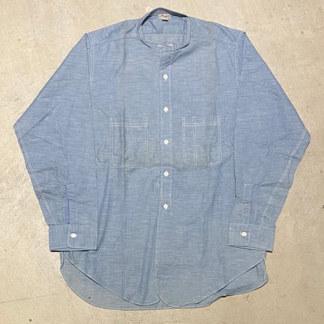1920〜30's Racine Chambray L/S Shirt Deadstock
