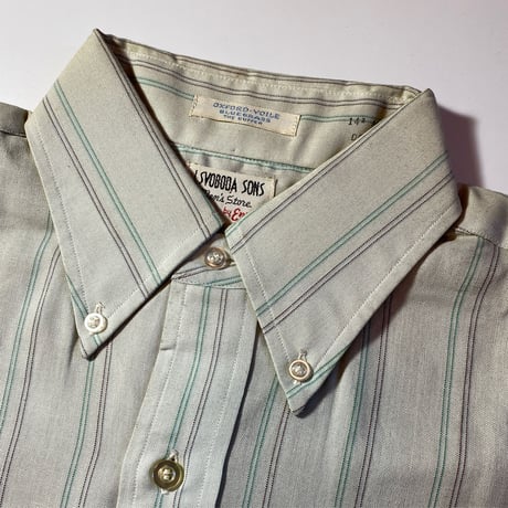 1960's J.SVOBODA SONS S/S Shirt Deadstock