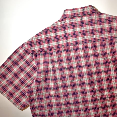 1980's L.L.Bean Seersucker S/S Shirt