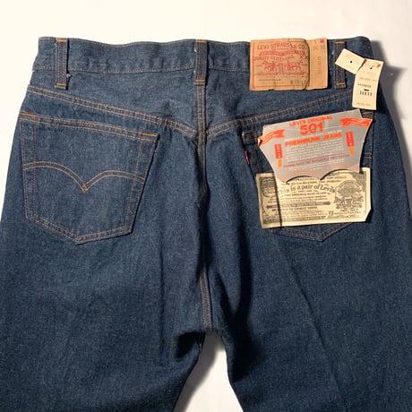 1980's Levi's 501 Denim Pants Deadstock