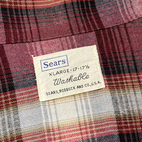 1960's Sears Rayon L/S Shirt