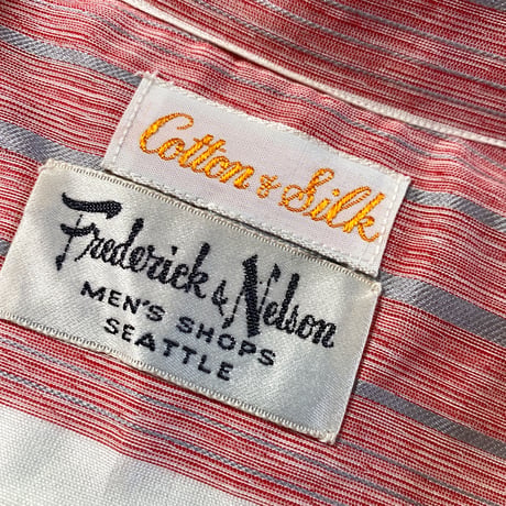 1960's Fredrick&Nelson S/S Shirt Deadstock