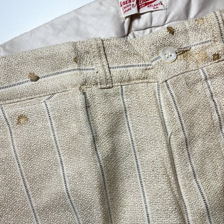 1930's〜 LOEB'S Cotton Trousers Deadstock