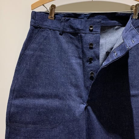 1940's US.NAVY Denim Trousers Deadstock