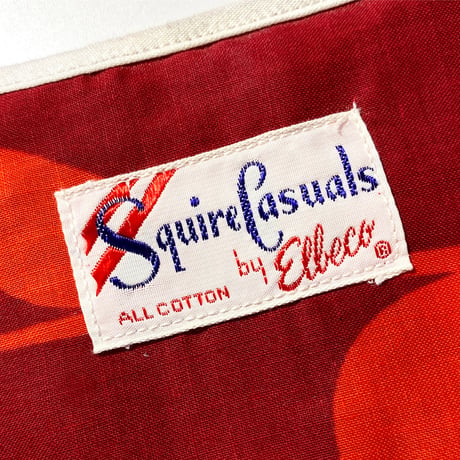 1960's Squlre Casuals Henleyneck S/S Shirt Deadstock