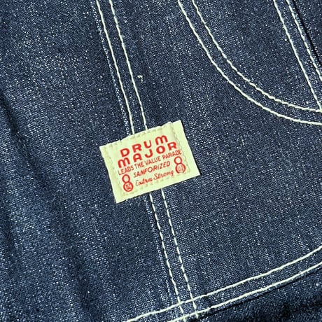 1950's STRONG RELIABLE Denim Overall Deadstock