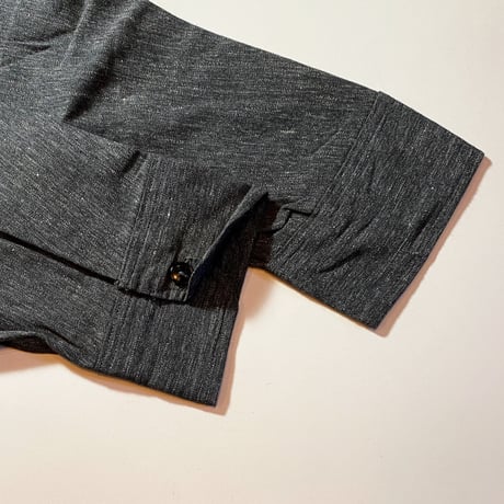 1950's CASEY JONES Black Chambray L/S Shirt Deadstock