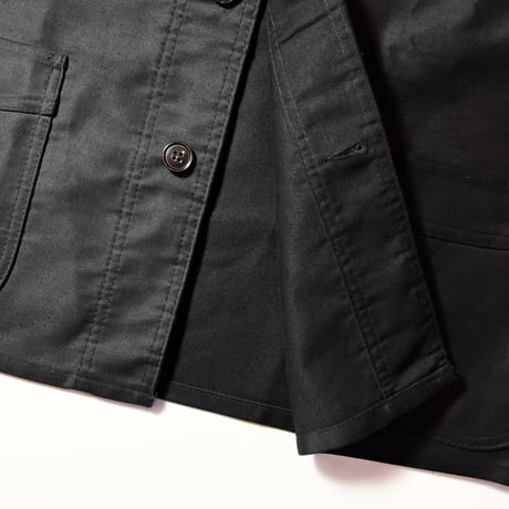 1940〜50's LE MONT ST MICHEL Black Moleskin Jacket Deadstock