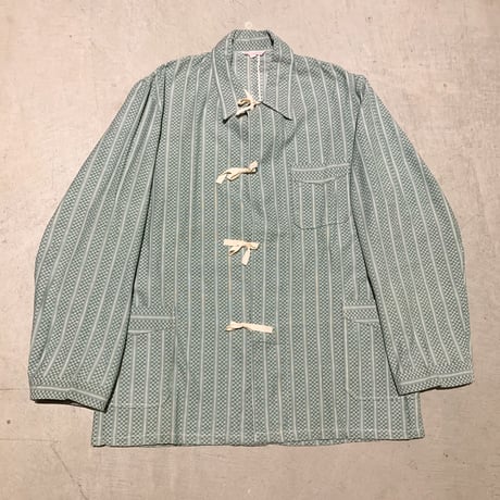 1960's Bulgaria Military Pajama L/S Shirt Deadstock