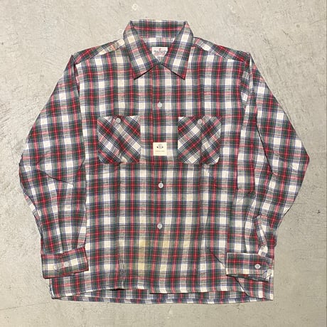 1950's〜 Macy Associates Flannel L/S Shirt Deadstock