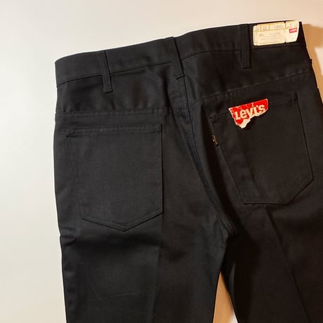 1970's Levi's 646 Big E STA-PREST Flares Pants Deadstock