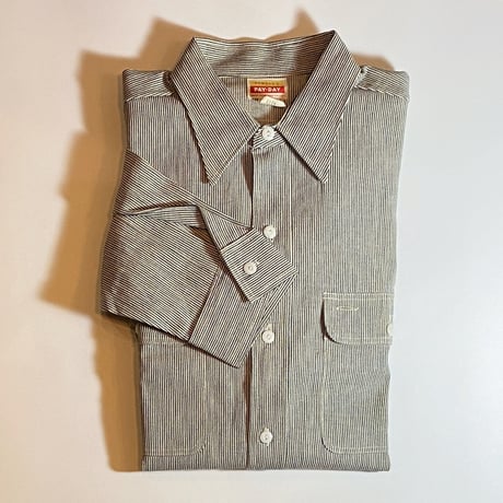 1950's PAY-DAY Hickory L/S Shirt Deadstock