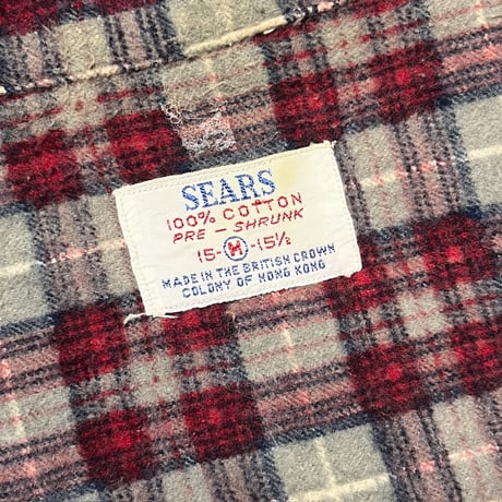 1960's Sears Flannel L/S Shirt
