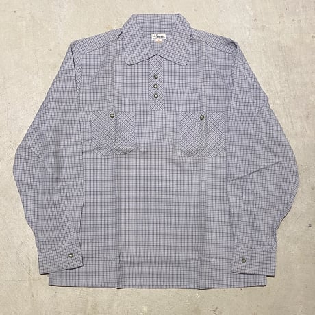 1950's SIEGEL Rayon Pullover L/S Shirt Deadstock