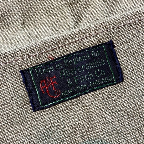1950〜60's Abercrombie&Fitch Canvas Bag