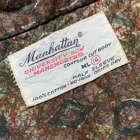 1960's Manhattan Pullover S/S Shirt