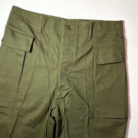 1940's US.ARMY M-43 Herringbone Trousers Deadstock
