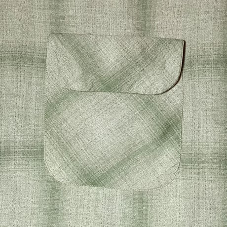 1960's TOWNCRAFT Rayon L/S Shirt