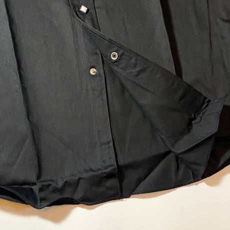 1960's WASHINGTON DEE-CEE Black Western L/S Shirt Deadstock